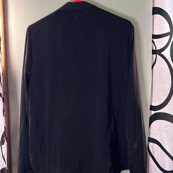 Melloday wrap style, blouse, size large - Picture 10 of 11